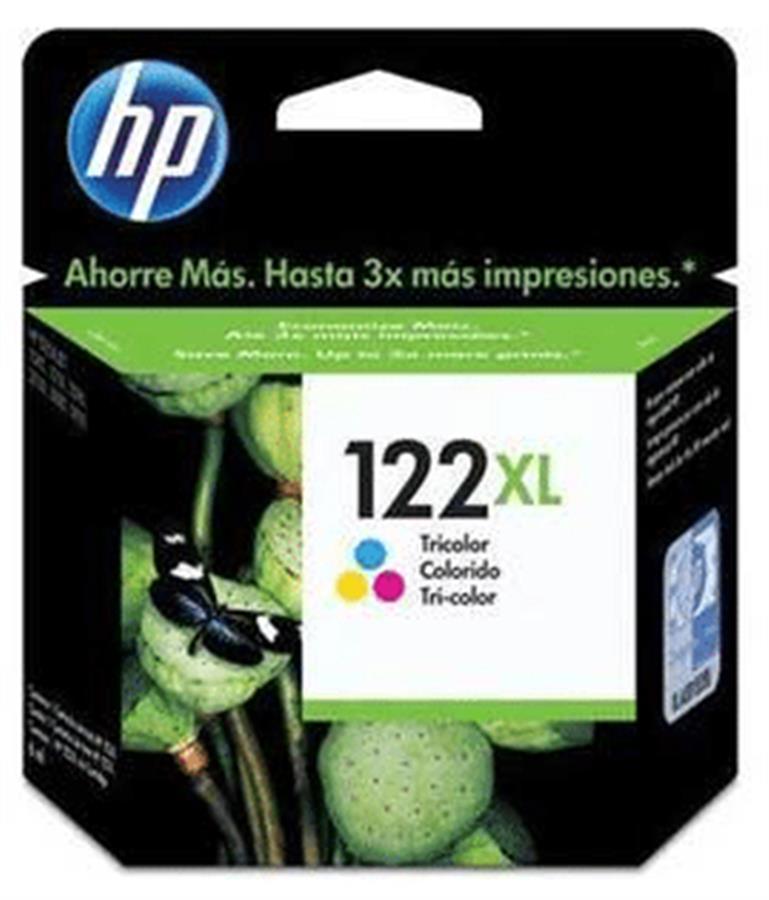 ראש דיו HP מקורי 122XL צבעוני