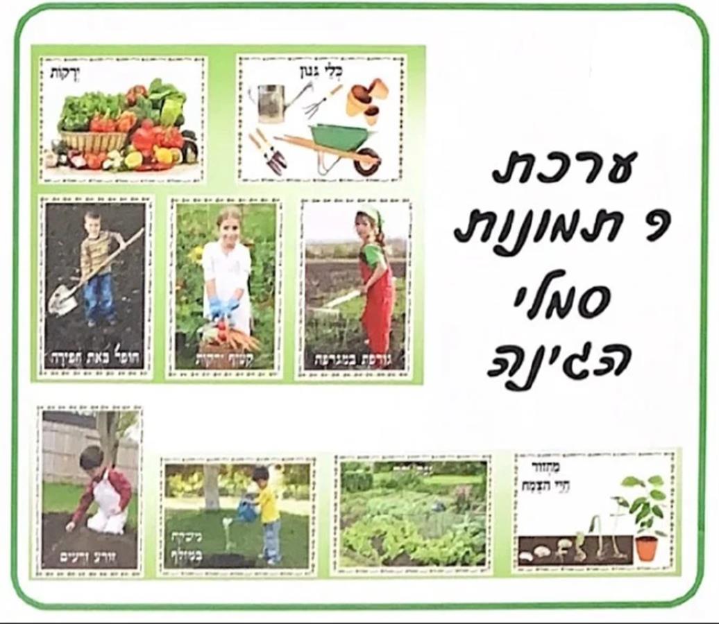 ערכת 9 תמונות בנושא גינה