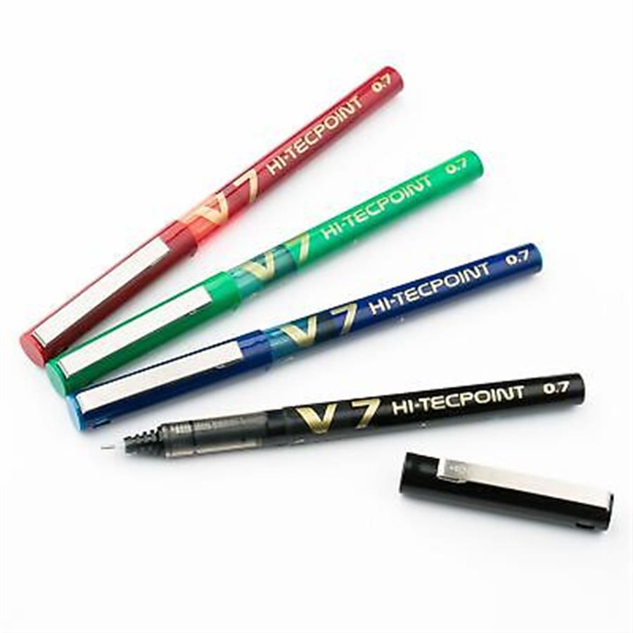 עט פיילוט ר.סיכה טכנופוינט V7 ( לבחור צבע )