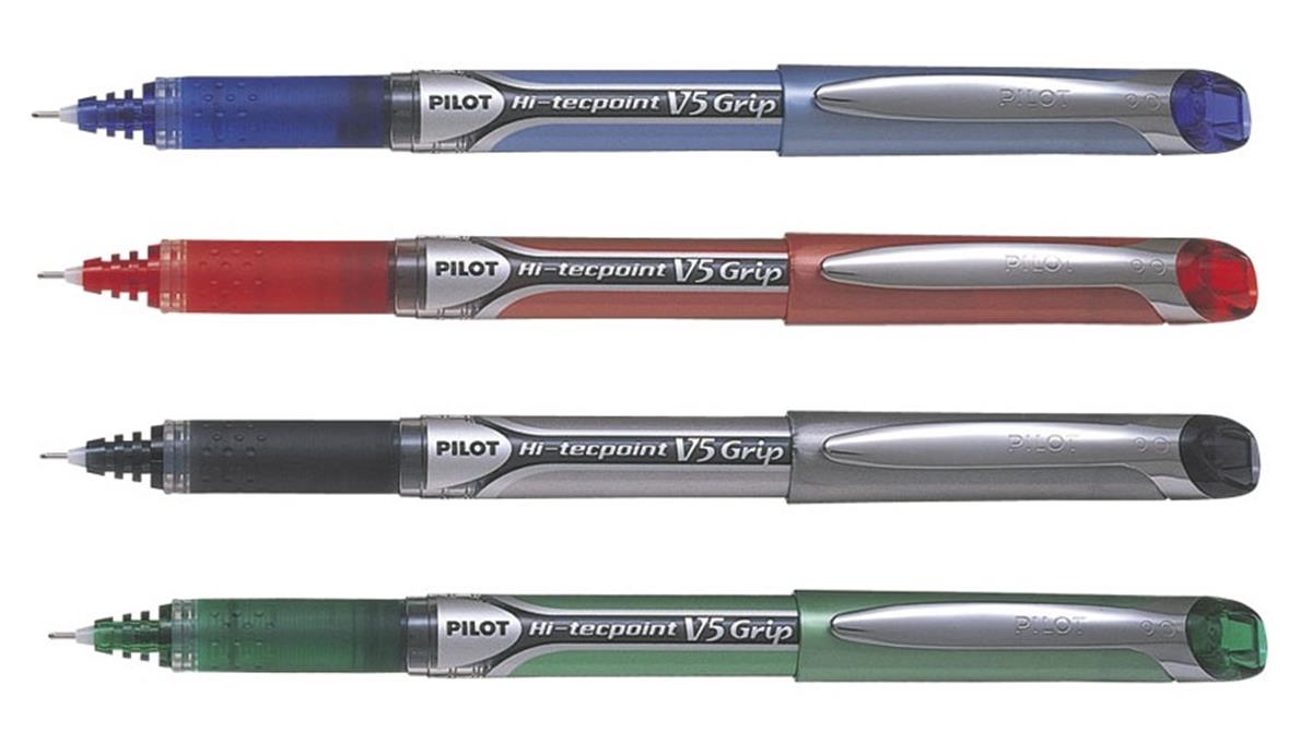 עט פיילוט ראש סיכה V5 גריפ ( לבחור צבע )
