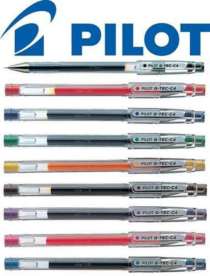 עט ג'ל פיילוט 0.4 G-TEC-C4 ( לבחור צבע )