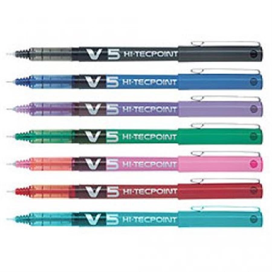 עט פיילוט ר.סיכה טכנופוינט V5 ( לבחור צבע )