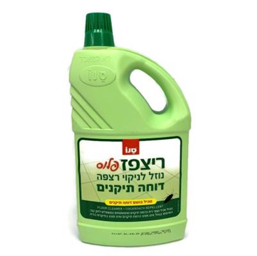 ריצפז 2 ליטר לניקוי רצפות דוחה תיקנים