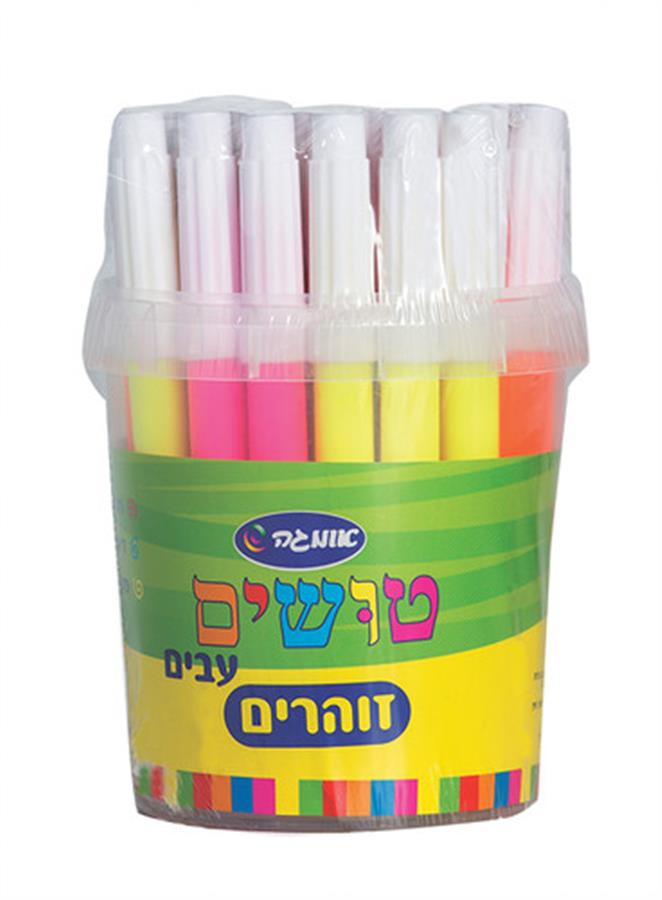 טושים זוהרים בכוס 32 יח-אומגה