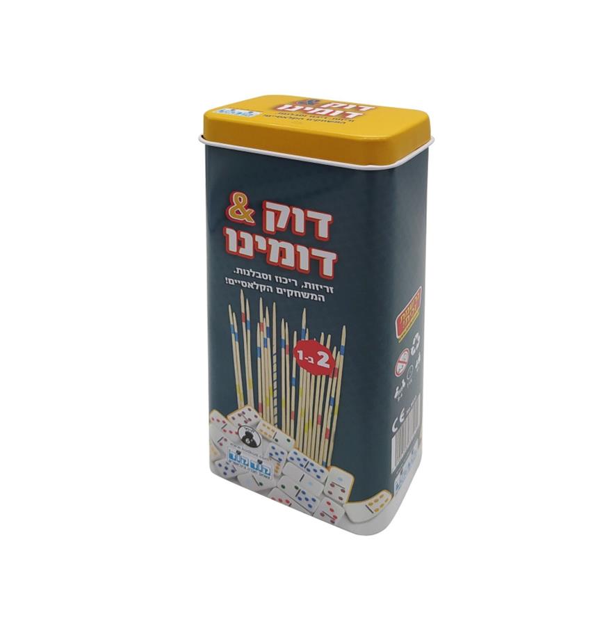 דוקים & דומינו באריזת בפח – קודקוד