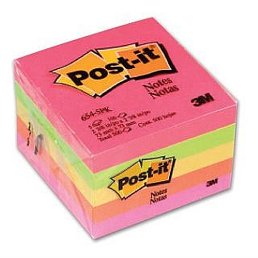 ממו POST-IT אולטרה 654 76*76 5 צבעים