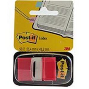 דגלוני סימון  POST-IT 3M אדום דגם 680-1