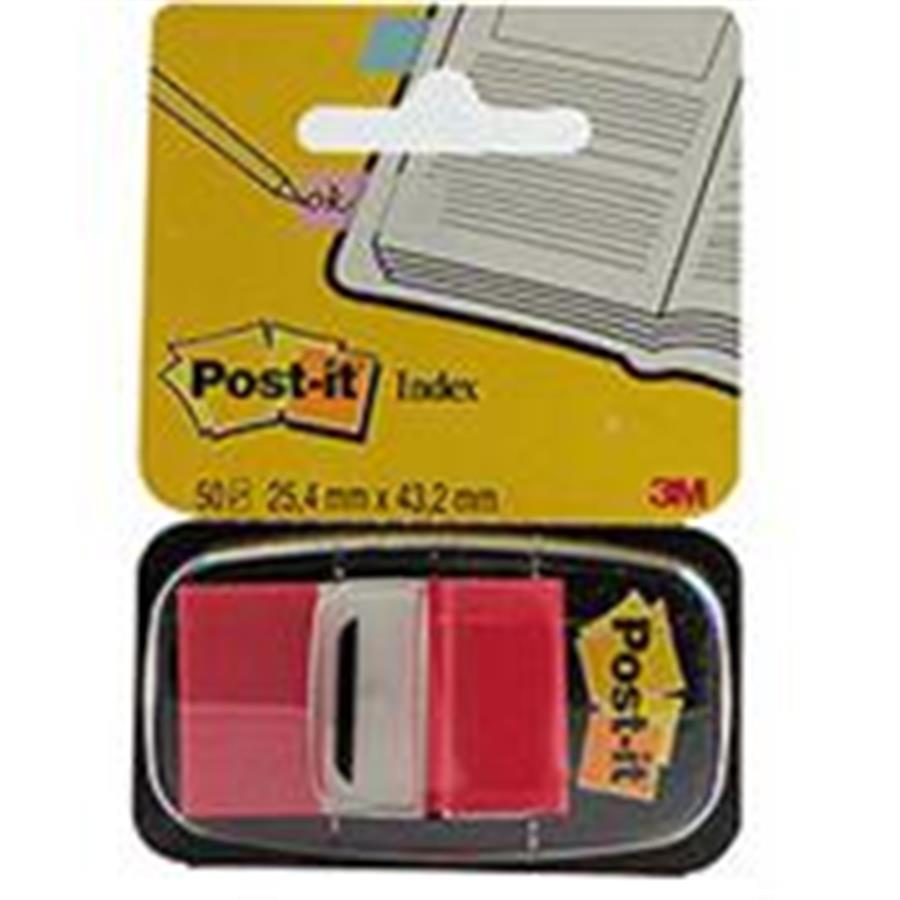 דגלוני סימון  POST-IT 3M אדום דגם 680-1