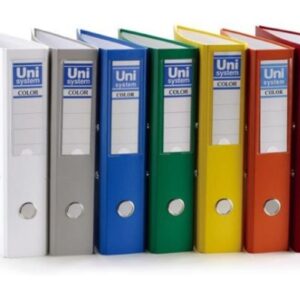 קלסר  קלאסיק פוליו גב 8  ( לבחור צבע )