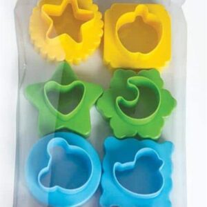 סט שבלונות לשחק בבצק צורות