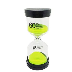 שעון חול 60 דקות זכוכית מקצועי