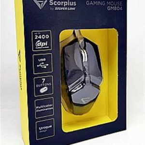 עכבר גיימיניג חוטי GM804 SCORPIUS