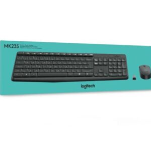 סט מקלדת אלחוטית LOGITECH MK235