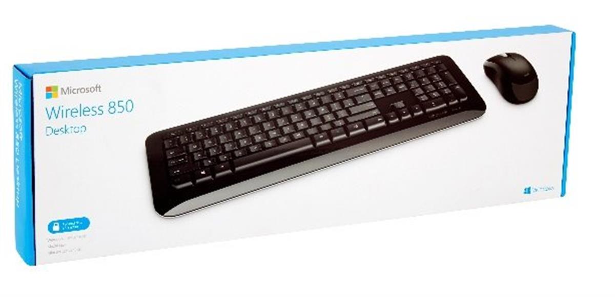 סט מקלדת + עכבר אלחוטי  מיקרוסופט 850