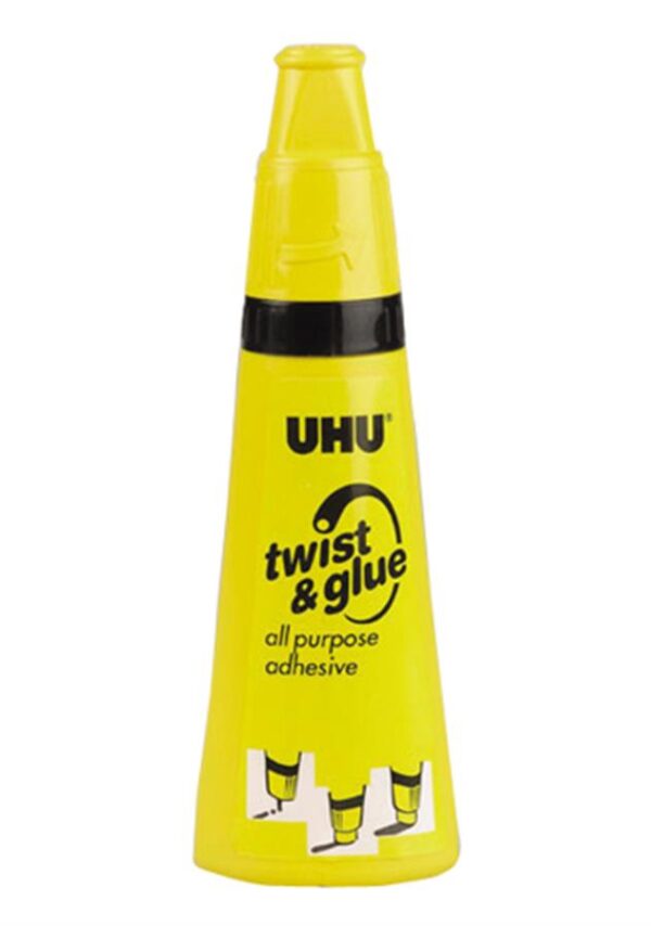 דבק נוזלי UHU פלאש 90 מ"ל
