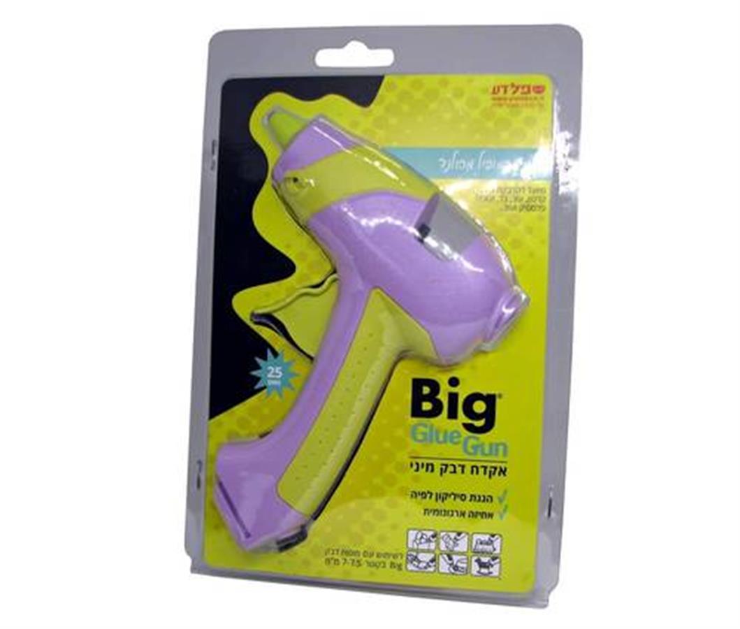 אקדח דבק חם מיני סגול BIG