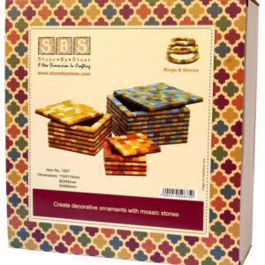 יצירה מפסיפס RINGS & STONES 1507