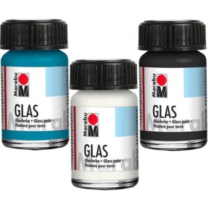 צבע זכוכית מרבו 15 מל ( לבחור צבע )