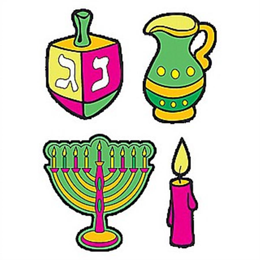 סמלי חנוכה זוהרים גדולים
