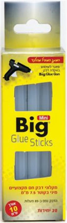 נרות דבק חם BIG מיני 20 בקופסא