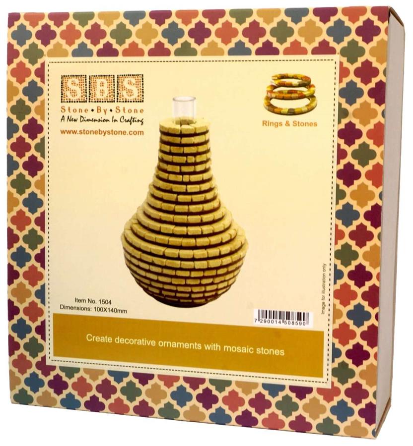 יצירה מפסיפס RINGS & STONES 1504