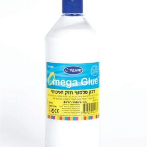דבק פלסטי לבן 900 ג'-אומגה