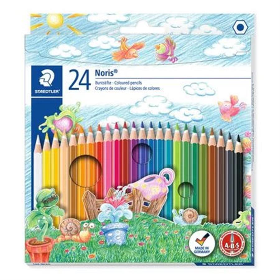 עפרונות צבעוניים 24 יח שטדלר