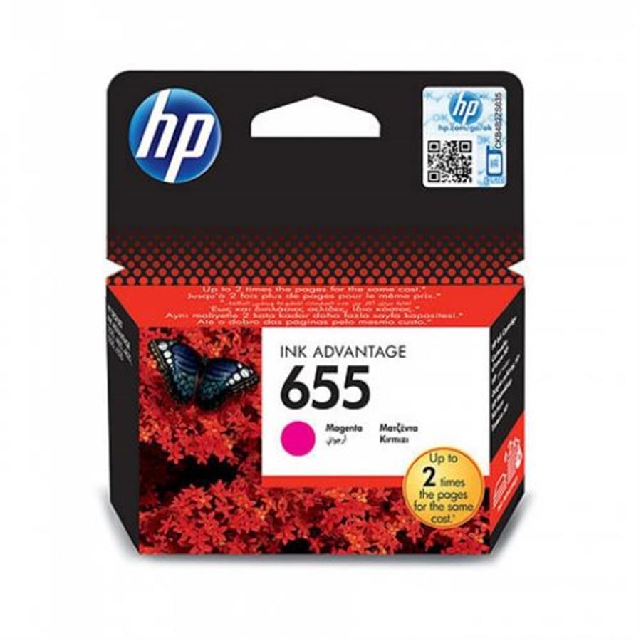 ראש דיו HP מקורי אדום 655