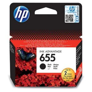 ראש דיו HP  מקורי שחור 655
