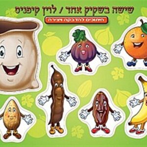 גזרות קרטון שישה בשקיק אחד 18 יח'